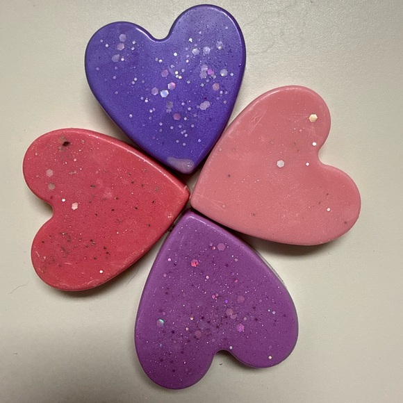 Natural Goat Milk Heart Shaped Bar Soap bundle - Picture 7 of 15